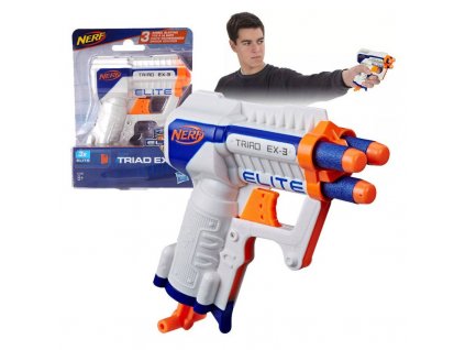 mini fegyver nerf n strike elite triad ex 3 1