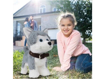 interaktiv kutya vezerloporazzal husky dog 1