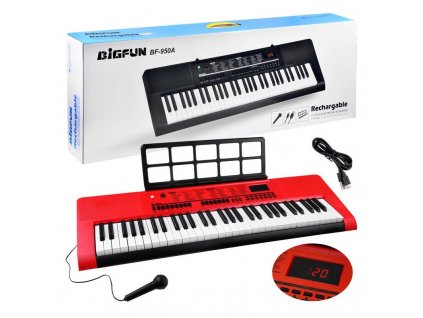 elektronikus billentyuzet bf 950a 61 billentyu 1