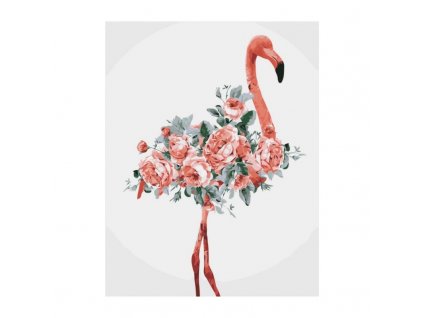 festeszet szamokkal kep 40x50cm flamingo 1