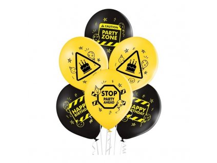 latex lufi keszlet birthday zone mix 30cm 6 db 1