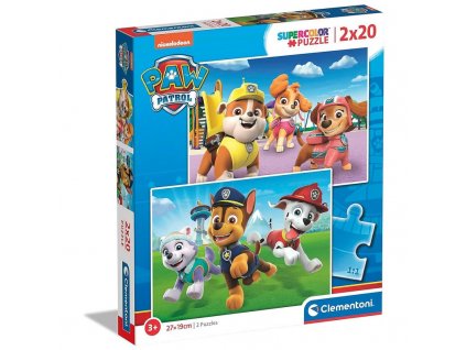 gyerek puzzle paw patrol iii 2x20 db os keszlet 1