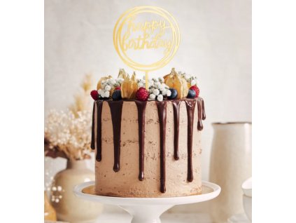 tortabeszuro happy birthday kerek 11 cm 1