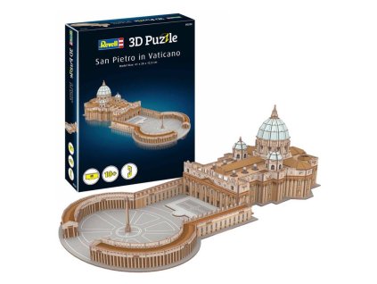 3d puzzle szent peter bazilika a vatikanban 1