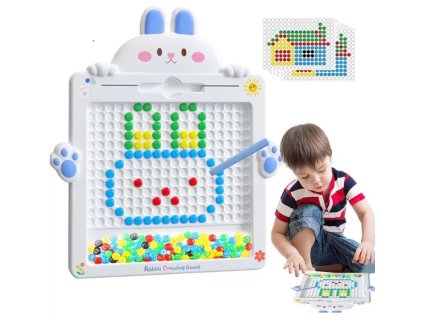 woopie magneses tabla gyerekeknek montessori nyuszi 1