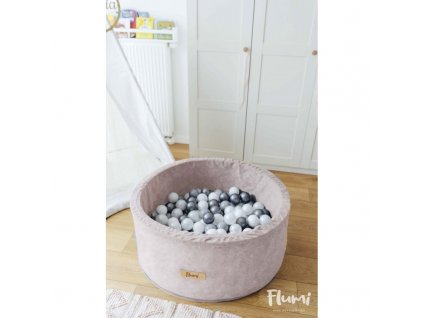 suchy bazen s gulickami enjoy pink