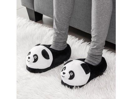 makke detske papuce medvedik panda (1)
