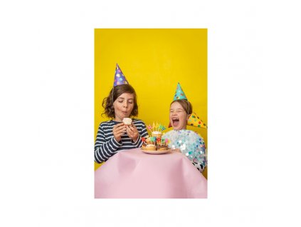 pasztell parti sapka szett dots 6 db