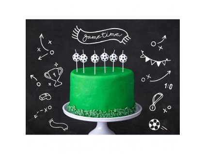 szuletesnapi gyertyak futball labdak