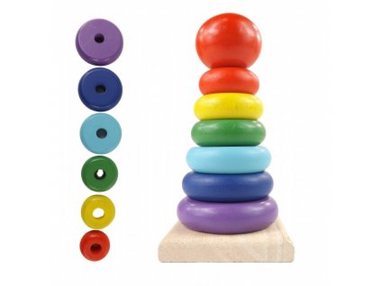 fabol keszult piramis szivarvanytombokkel