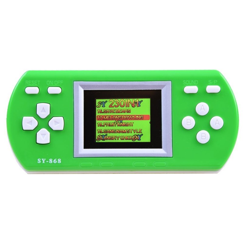Hordozható játékkonzol 230in1 Zöld: zold