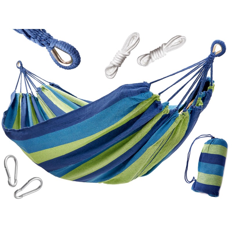 Függőágy két személyes 200 x 150 cm - Leona