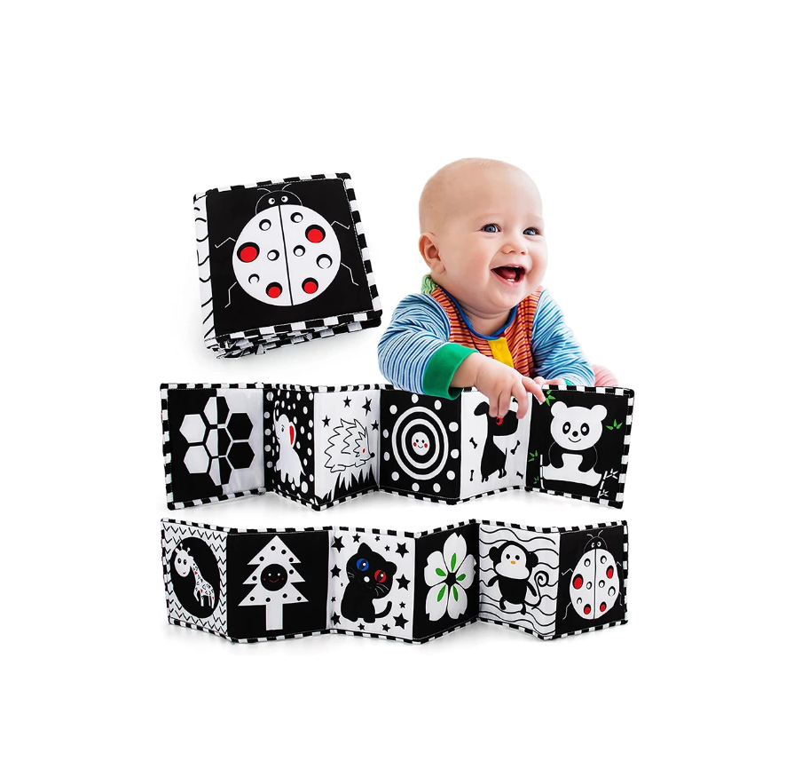 Kontraszt érzékszervi könyv - Katicabogár és barátai