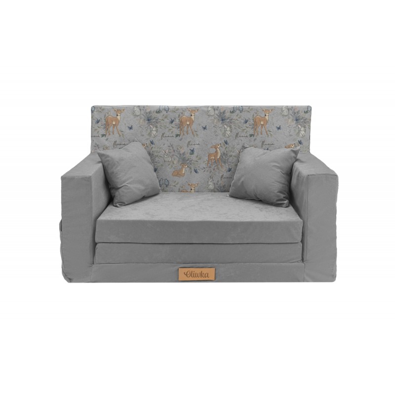 Összecsukható minikanapé gyerekszobába - Olívia - Bambi