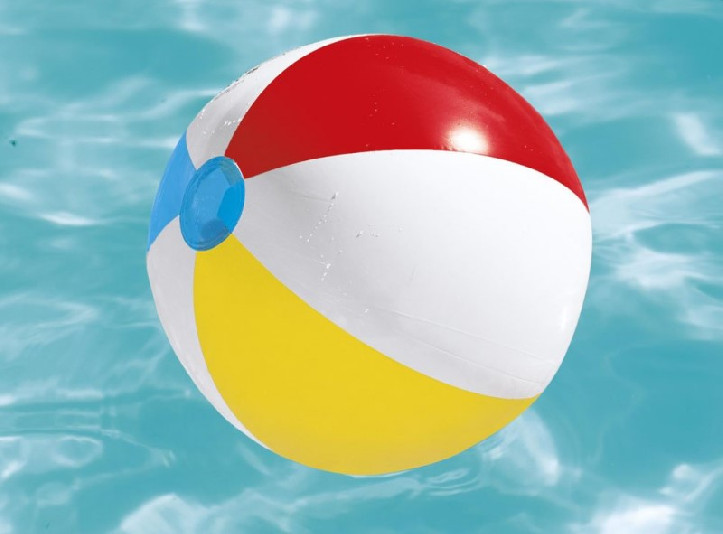 Színes retro felfújható labda Bestway - 51 cm