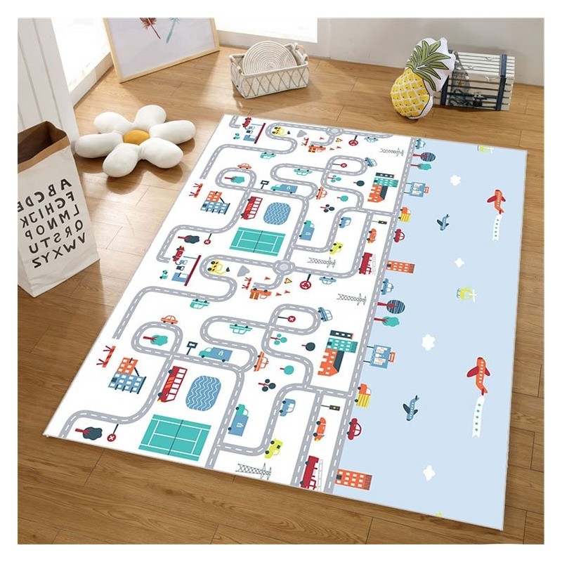 Kétoldalas habszivacs szőnyeg - Koala úr kalandjai 155x180 cm