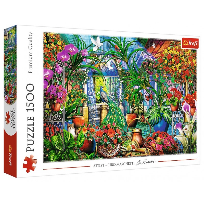 Puzzle - Titokzatos kert 1500 db
