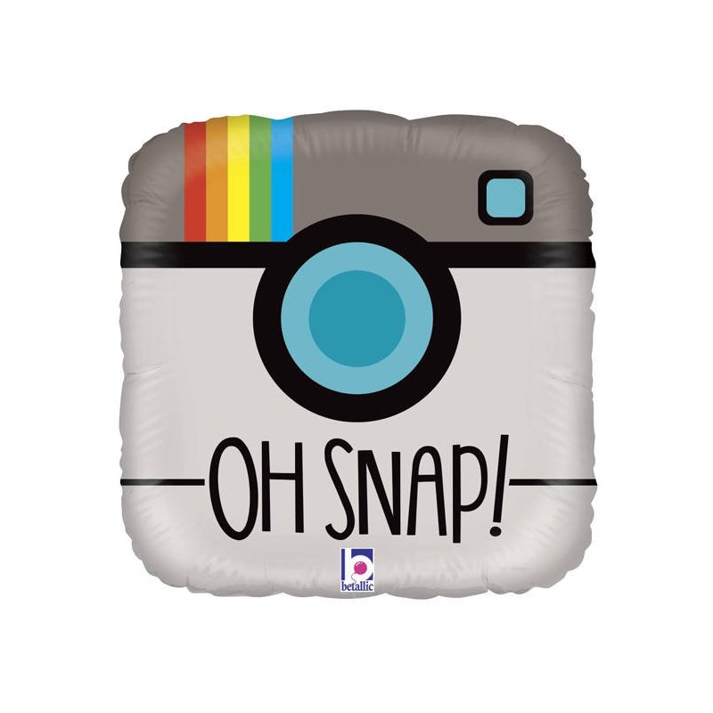 Fóliás lufi – "Oh Snap!" - 46 cm