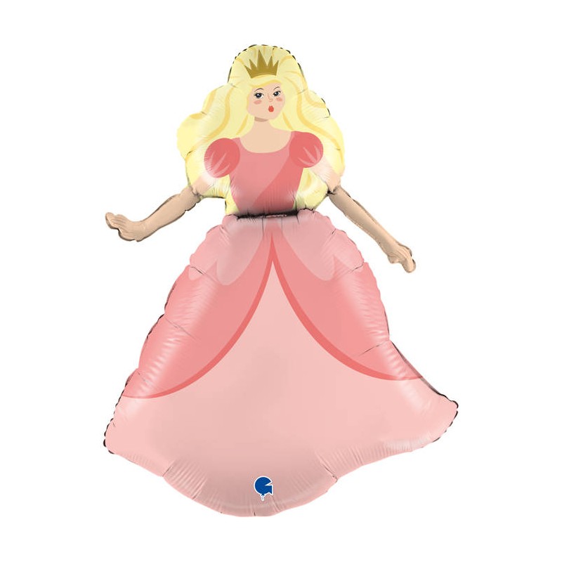 Fólia lufi - Hercegnő- 89 cm