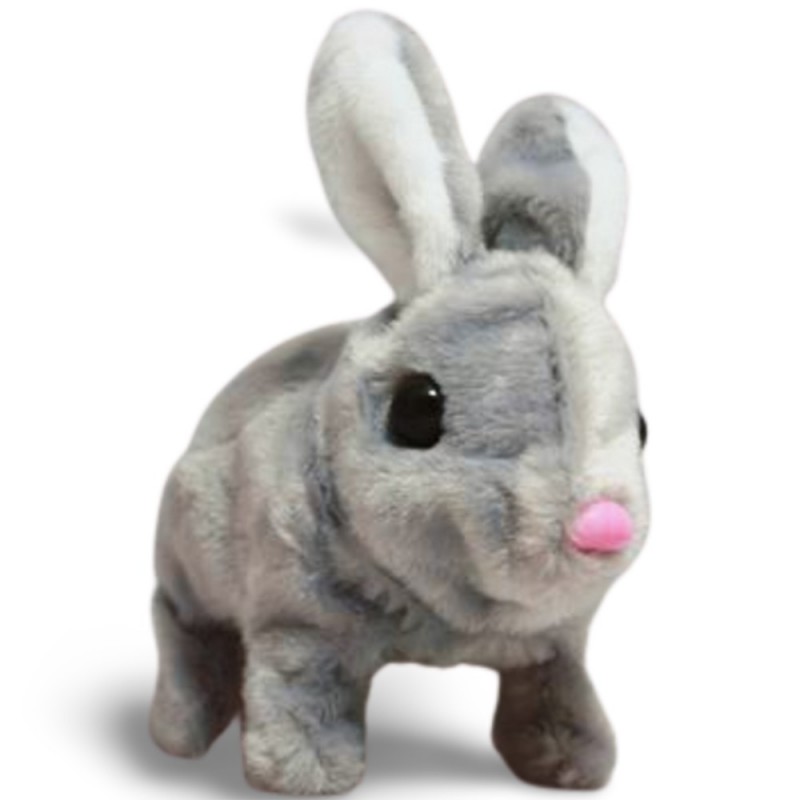 Interaktív nyúl Filip 17cm Szürke: szurke