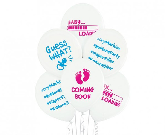 Lufikészlet -  Baby Loading - 30 cm (6 db)