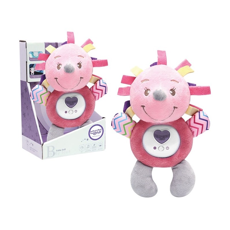 Interaktív plüssjáték WOOPIE - Rózsaszín süni