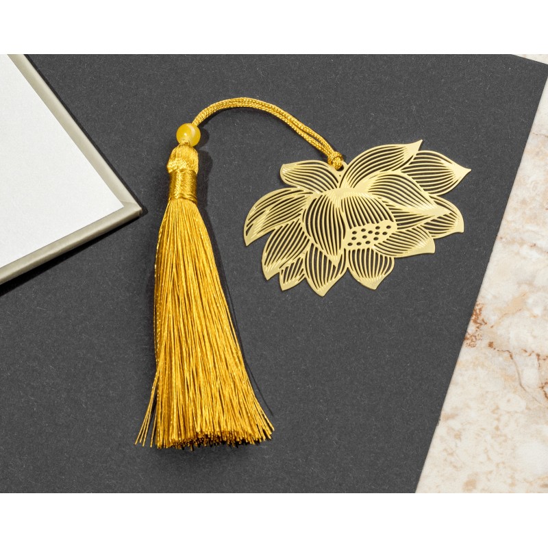 Lótuszvirág könyvjelző