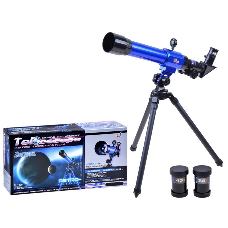 Gyermek távcső állvánnyal 20x 30x 40x