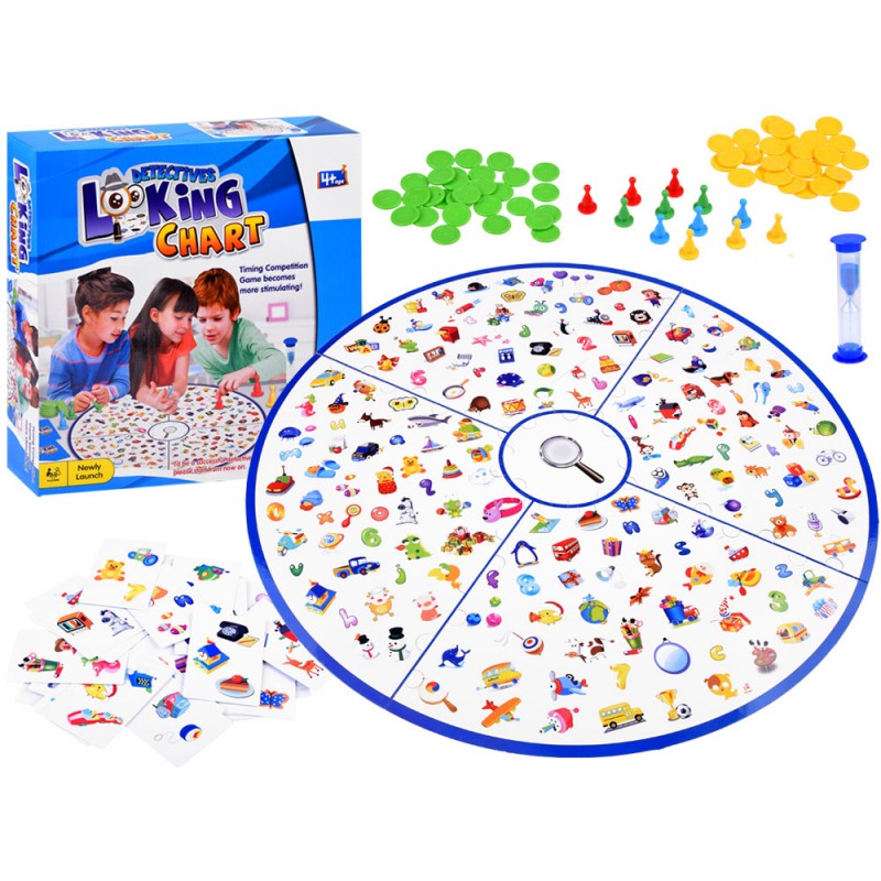 Családi nyomozós játék - Looking Chart