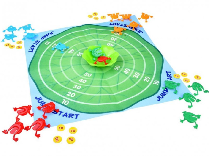 Családi játék - Ugró békák