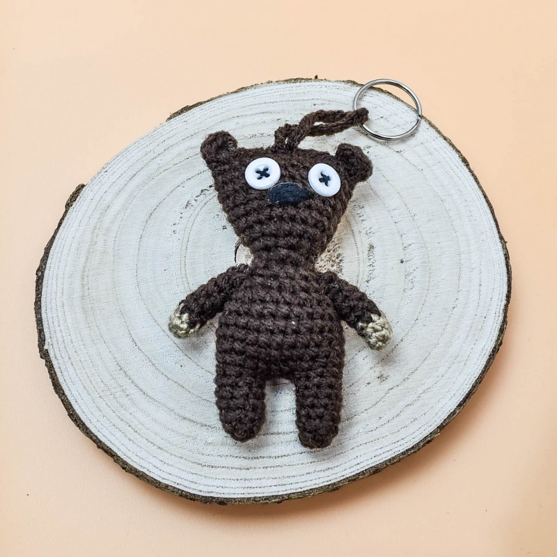 Mackó - Mr. Bean - kulcstartó