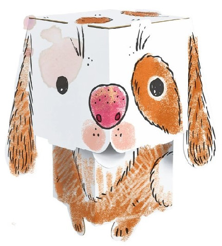 Gyermek 3D kifestőkönyv - Állatok Egyéb változatok: Kutya