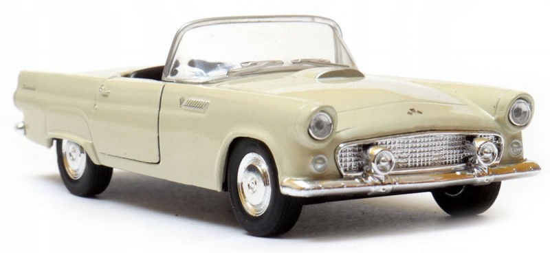 Fém autómodell - Old Timer 1:34 - 1955 Ford Thunderbird türkiz: bézs