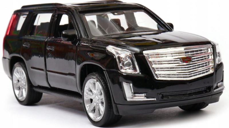 Fém autómodell - Nex 1:34 - 2017 Cadillac Escalade Fekete: fekete