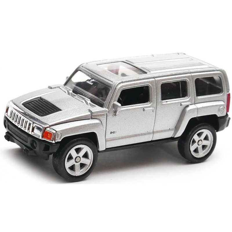 Fém autómodell - Nex 1:34 - Hummer H3 ezüst: ezüst