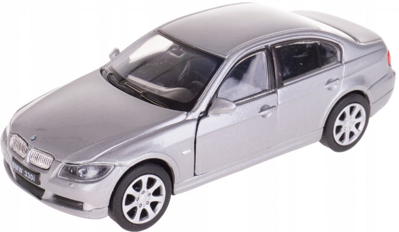 Fém autómodell - Nex 1:34 - BMW 330i ezüst: ezüst