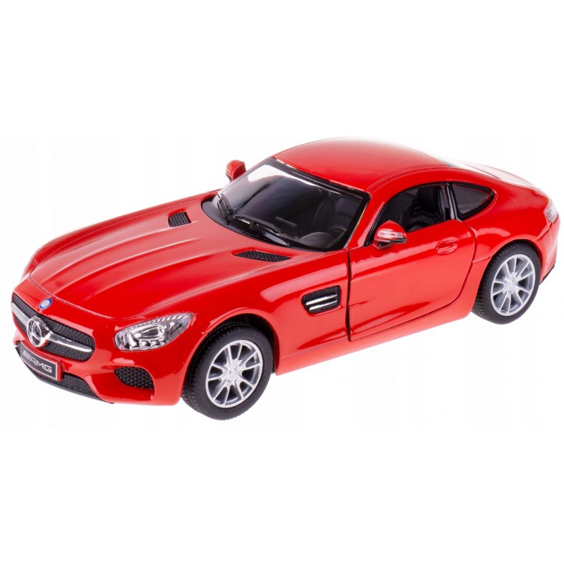 Fém autómodell - Nex 1:34 - Mercedes-AMG GT Piros: piros