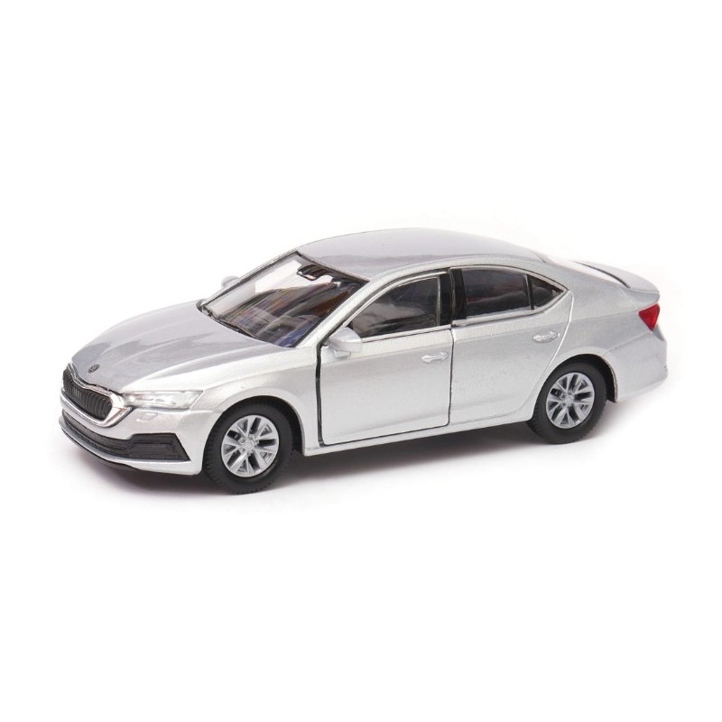 Fém autómodell - Nex 1:34 - Škoda Octavia (New Generation) ezüst: ezüst