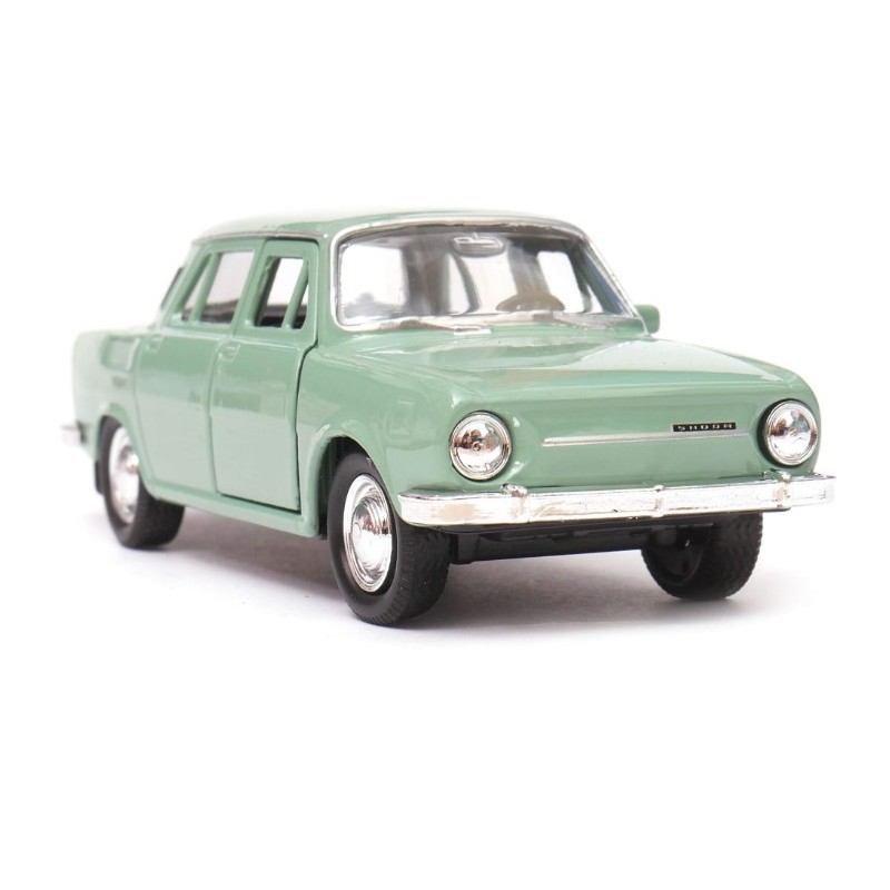 Fém autómodell - Nex 1:34 - Škoda 100 Zöld: zold