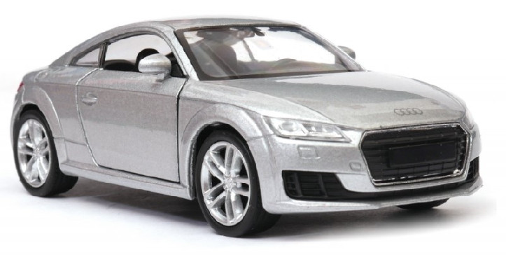 Fém autómodell - Nex 1:34 - 2014 Audi TT Coupe ezüst: ezüst