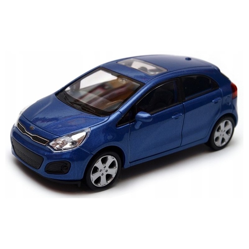 Fém autómodell - Nex 1:34 - Kia Rio Kék: kek