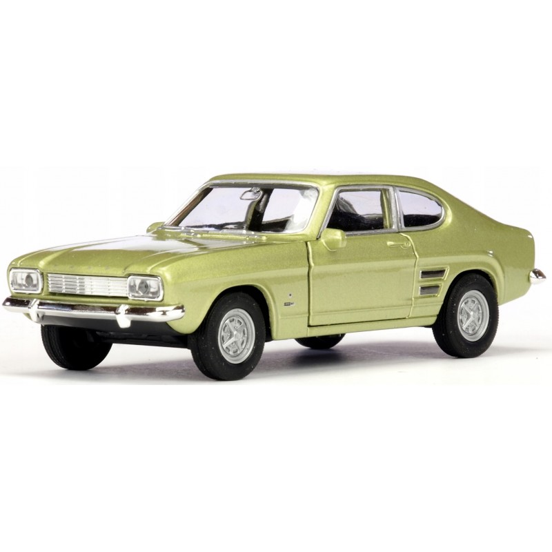 Fém autó modell - Nex 1:34 - 1969 Ford Capri türkiz: arany