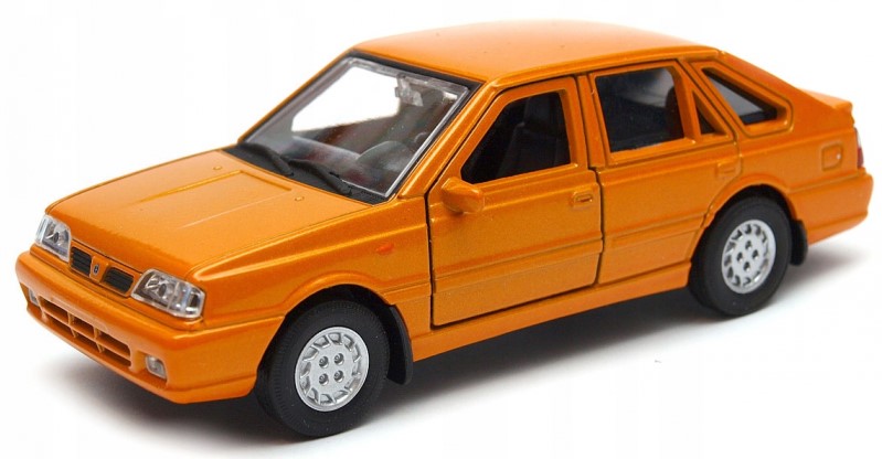 Fém autó modell - Nex 1:34 - Polonez Caro Plus Sárga: sárga