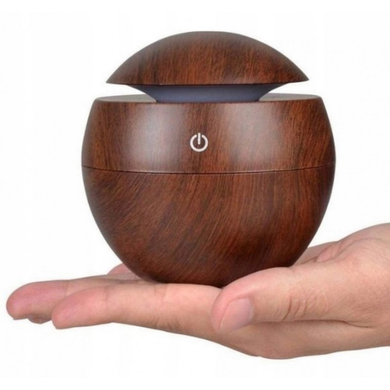 Aromaterápiás légnedvesítő aromadiffúzorral Egyéb változatok: sötét barna