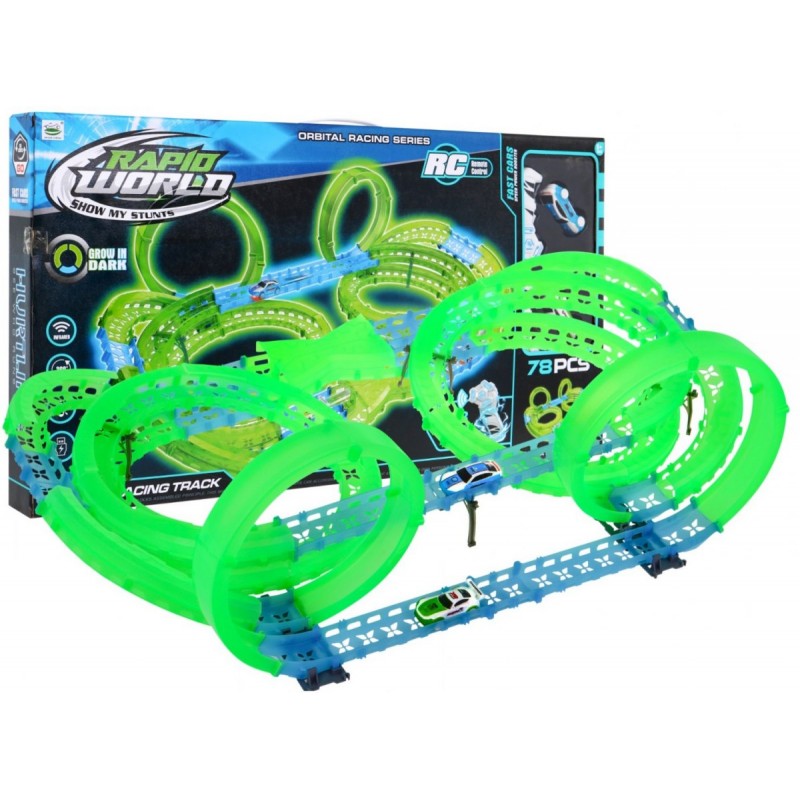 Sötétben világító automata pálya – RAPID WORLD