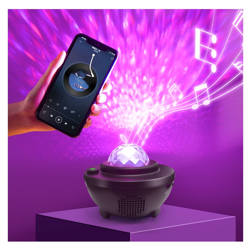 Bluetooth projektor beépített hangszóróval