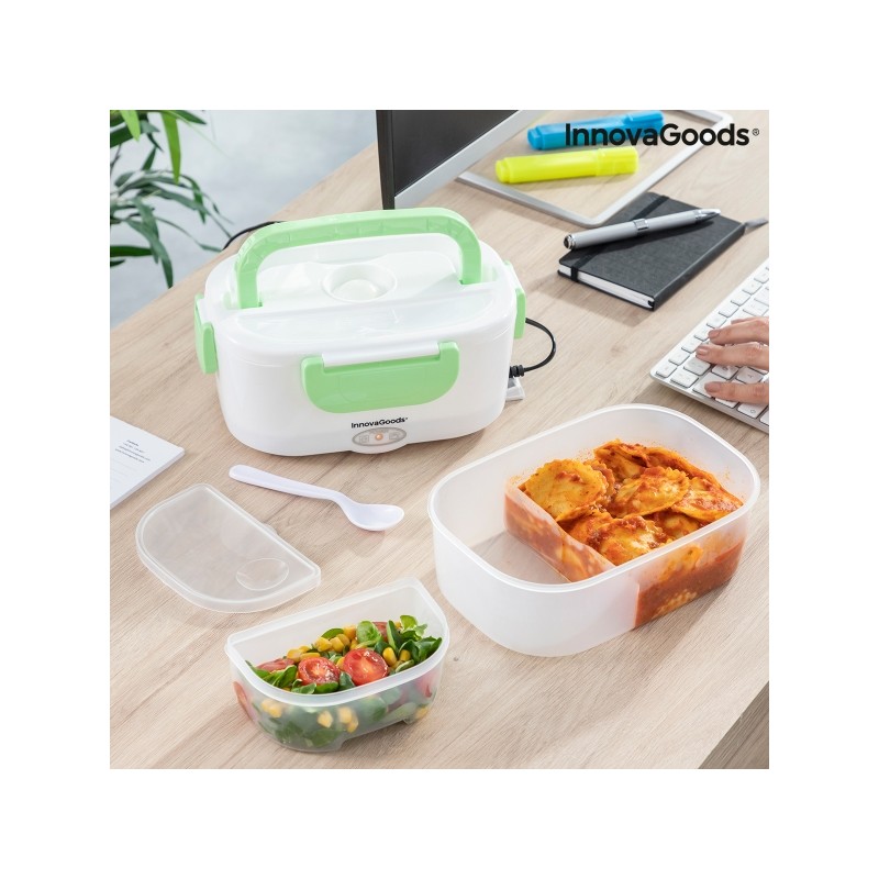InnovaGoods Elektromos Ételtároló 40W - Fehér zöld