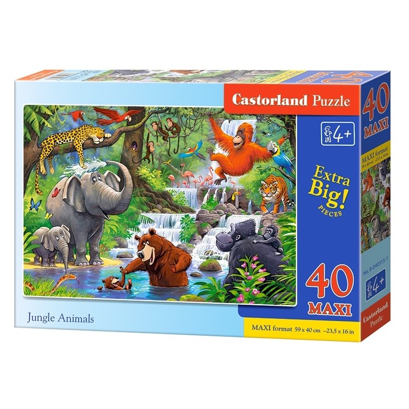 Puzzle Castorland - Jungle MAXI 40 db