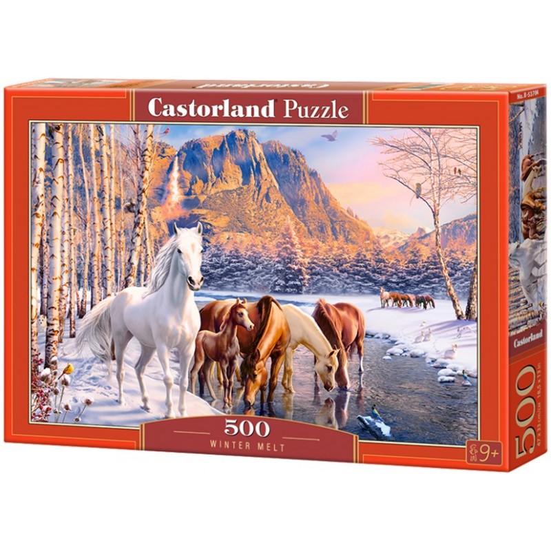 Puzzle Castorland - Lócsorda 500 db