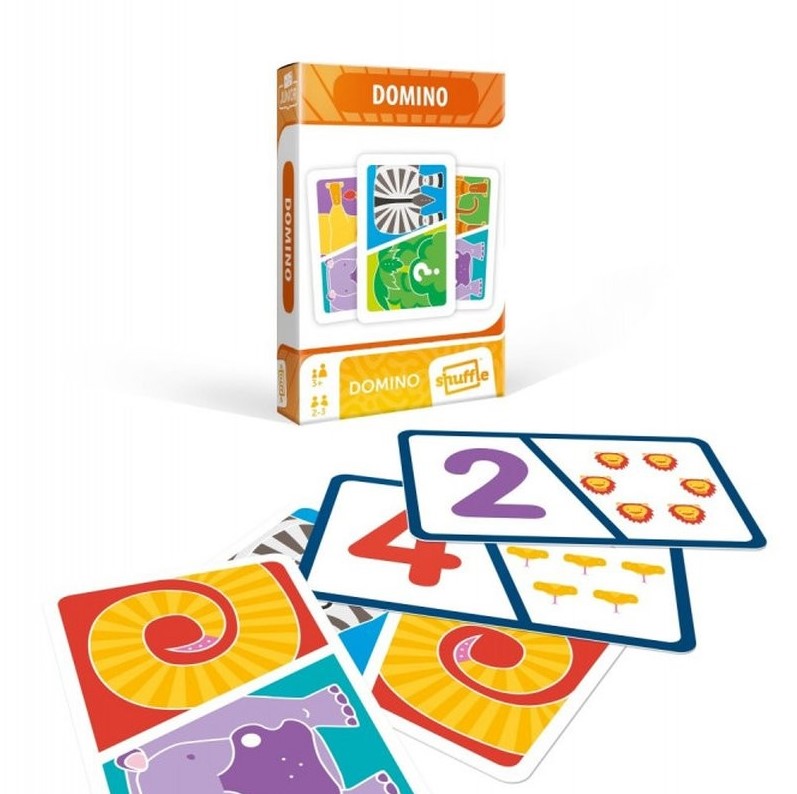Junior Jungle Domino - Shuffle Cards
